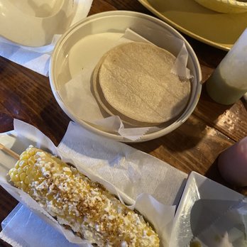 Miami River Cafe - Elote Preparado, tortilla - Mexican Near Me - Miami, Florida Miami River Cafe - Elote Preparado, tortilla - Mexican Near Me - Miami, Florida