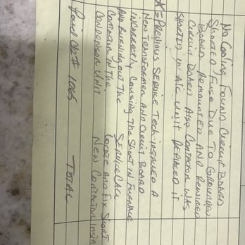 Network Hvac - The diagnosis from the technician we were able to get to finish the job Network HVAC did not finish. Include a note on all the mistakes made - Heating & Air Conditioning/HVAC Near Me - Tinley Park, Illinois Network Hvac - The diagnosis from the technician we were able to get to finish the job Network HVAC did not finish. Include a note on all the mistakes made - Heating & Air Conditioning/HVAC Near Me - Tinley Park, Illinois
