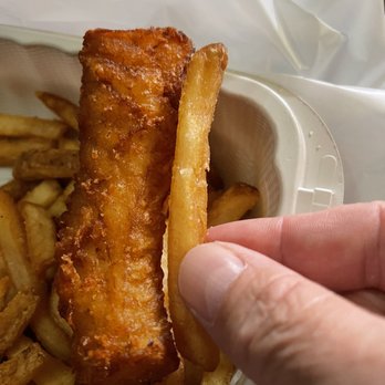 Best Western Plus Island Palms Hotel & Marina - Dry Fish & chips from the blue wave bar & grill. Located at the Best Western plus on Shelter Island. - San Diego, CA