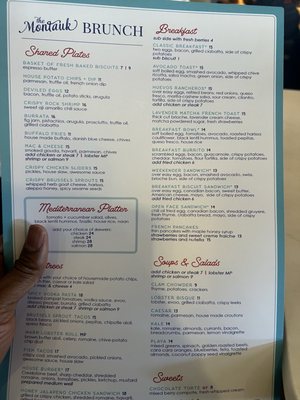 Menu photo 5 The Montauk Scottsdale, AZ Menu photo 5 The Montauk Scottsdale, AZ