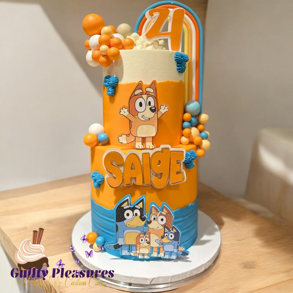 Guilty Pleasures Desserts & Custom Cakes Logo