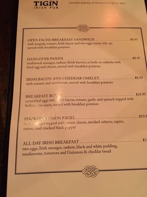 Menu photo 6 Tigín Irish Pub Stamford, CT Menu photo 6 Tigín Irish Pub Stamford, CT