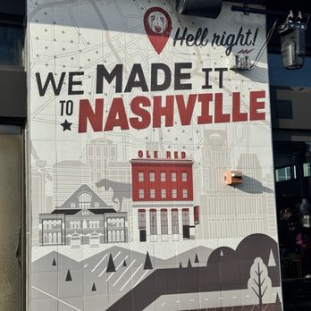 Ole Red - Take your pic in front of this at Ole Red - Bars Near Me - Nashville, Tennessee Ole Red - Take your pic in front of this at Ole Red - Bars Near Me - Nashville, Tennessee