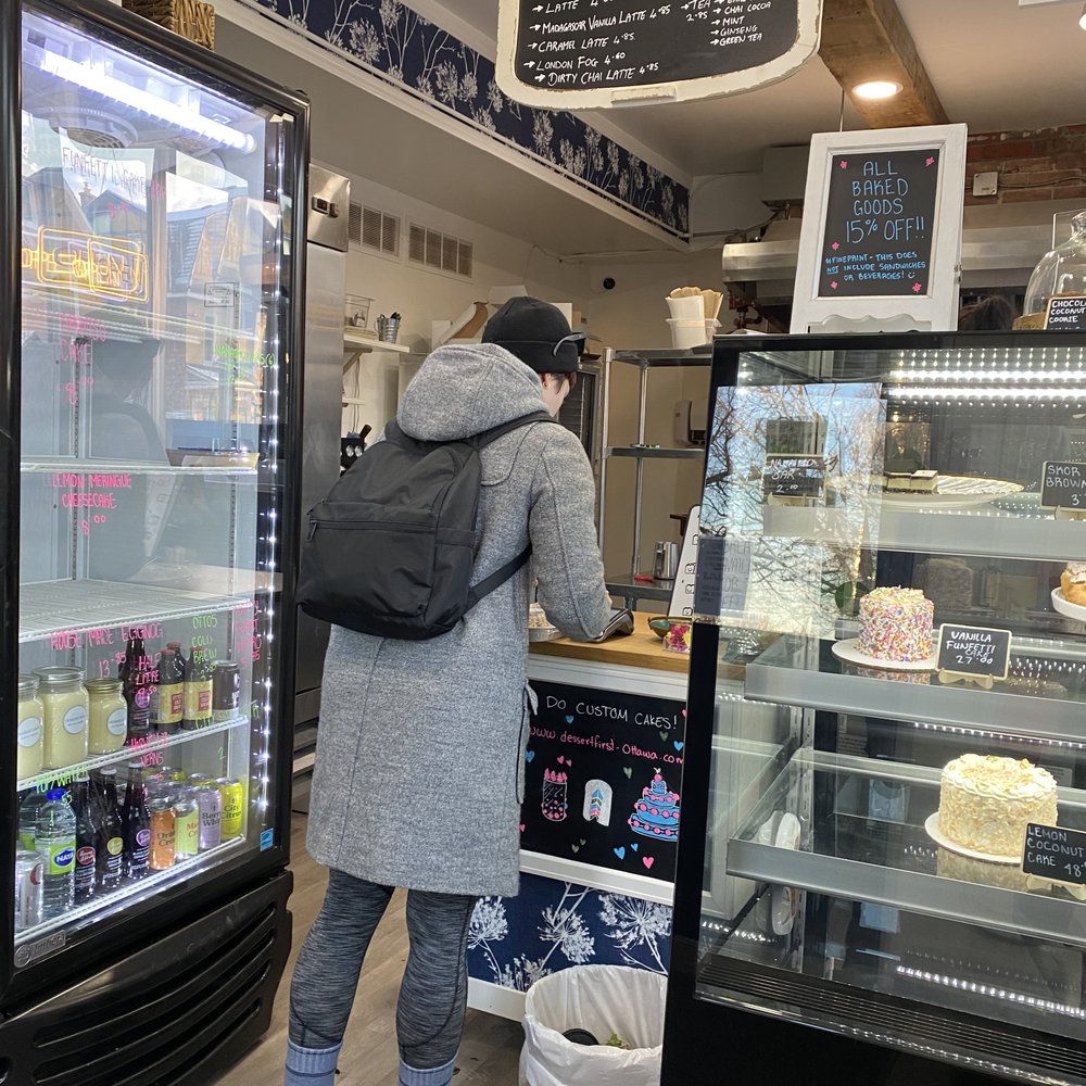 Dessert First - Fridge and counter - Desserts Near Me - Ottawa, Ontario Dessert First - Fridge and counter - Desserts Near Me - Ottawa, Ontario