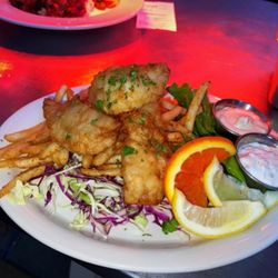Double Barrel Craft Kitchen and Taphouse - Fish and Chips!