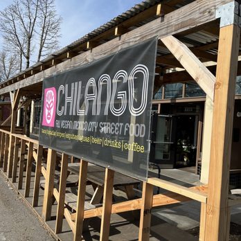 Chilango PDX - Storefront sign. - Vegan Near Me - Portland, Oregon