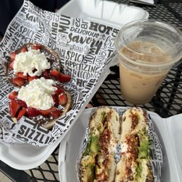 Vanilla latte, the divot, the 4 man scramble