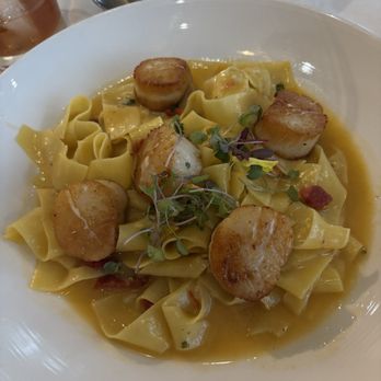 Russell's on Lake Ivanhoe - Scallop Pappardelle - American Near Me - Orlando, Florida
