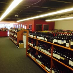 Gasbarro's Liquor - View from back toward the front; plenty of stock, and wine is the concentration.