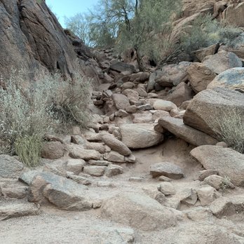 Camelback Mountain - Beginning of Boulder climb - Parks Near Me - Phoenix, Arizona