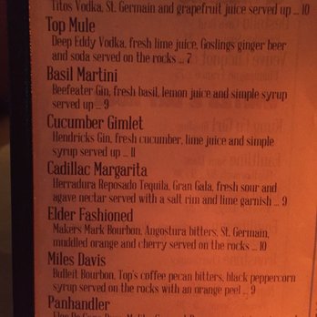 The Top - Cocktails - New American Near Me - Gainesville, Florida The Top - Cocktails - New American Near Me - Gainesville, Florida