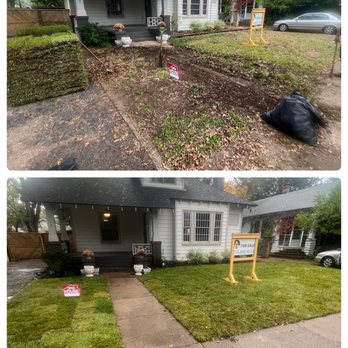 Vargas Landscape and Sprinklers - Sod installation front and backyard 6 pallets - Landscaping Near Me