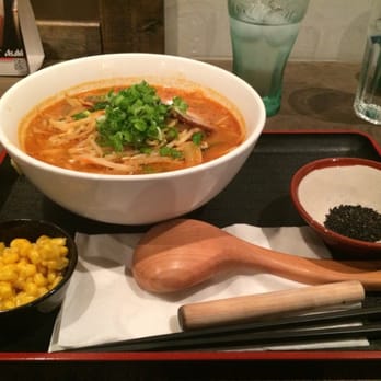 Ramen Isshin - Spicy red miso ramen! - Ramen Near Me - Toronto, Ontario