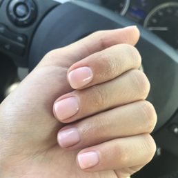 Gel mani...perfect! (OPI bubble bath) Gel mani...perfect! (OPI bubble bath)