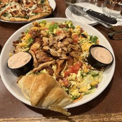 Bbq Chicken Salad with Croissant