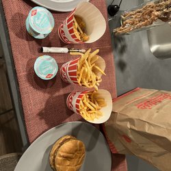 Freddy's Frozen Custard & Steakburgers - 3 Piece Chicken Tender Combo & Spicy Chicken Sandwich Combo