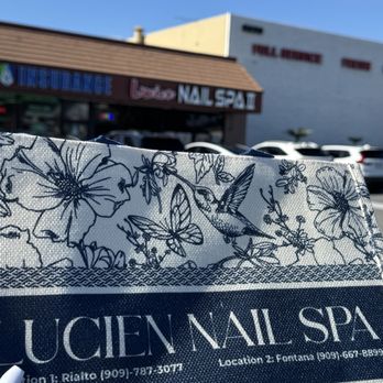 Lucien Nails & Spa II - Some new years swag from the owner. outside view. - Nail Salons Near Me - Fontana, California Lucien Nails & Spa II - Some new years swag from the owner. outside view. - Nail Salons Near Me - Fontana, California