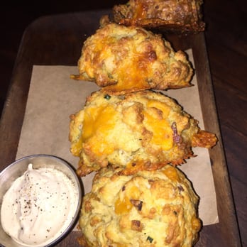 Manhattan Beach Post - Bacon cheddar biscuits... as delicious as it sounds. If I could eat this every day and not gain 30lbs, I would. - New American Near Me - Manhattan Beach, California Manhattan Beach Post - Bacon cheddar biscuits... as delicious as it sounds. If I could eat this every day and not gain 30lbs, I would. - New American Near Me - Manhattan Beach, California