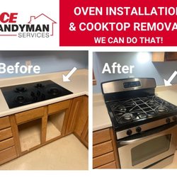 Ace Handyman Services Ann Arbor - Oven Installation and Cooktop Removal