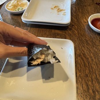 SUGARFISH | Calabasas - Blue and Dungeness Crab Hand Roll - Sushi Bars Near Me - Calabasas, California SUGARFISH | Calabasas - Blue and Dungeness Crab Hand Roll - Sushi Bars Near Me - Calabasas, California