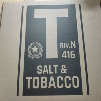 Salt and Tobacco - Just a box, nice logo - Pizza Near Me - Toronto, Ontario Salt and Tobacco - Just a box, nice logo - Pizza Near Me - Toronto, Ontario