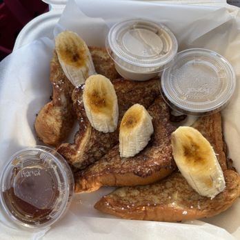 Lilikoi Bar and Grill - Brioche French toast 15$ - Hawaiian Near Me - Lihue, Hawaii Lilikoi Bar and Grill - Brioche French toast 15$ - Hawaiian Near Me - Lihue, Hawaii