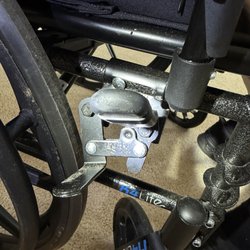 Huthmaker Bowed String Instruments - Wheel chair brake