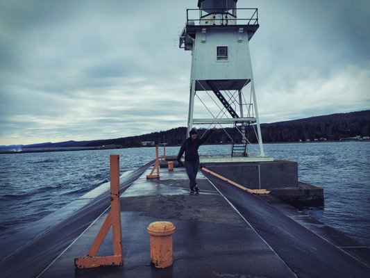 Grand Marais Lighthouse by null