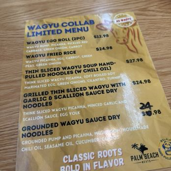 Walala Hand-Pulled Noodles - 2024.12.25 - special menu - Noodles Near Me - Orlando, Florida Walala Hand-Pulled Noodles - 2024.12.25 - special menu - Noodles Near Me - Orlando, Florida