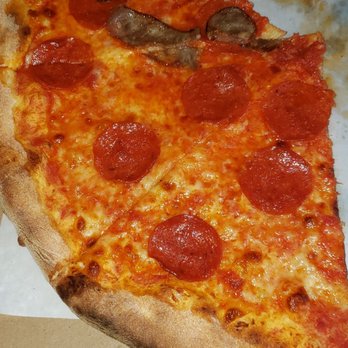 Patsy's Pizzeria - What's left of my pizza pie, once my husband and daughter got their hands on it lol. Thin crust. Flavorful sauce. Delicious. - Italian Near Me - Bronx, New York Patsy's Pizzeria - What's left of my pizza pie, once my husband and daughter got their hands on it lol. Thin crust. Flavorful sauce. Delicious. - Italian Near Me - Bronx, New York