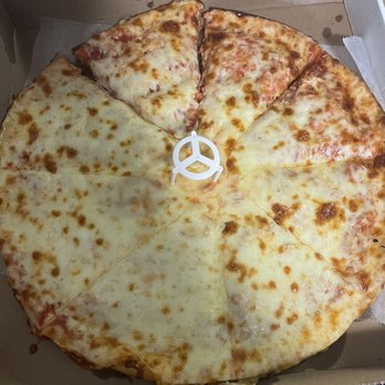 Angelo's Pizza - Not well done, no thin crust, not cut in squares and garlic extra cheese on whole pie not just half as ordered - Italian Near Me - Wallington, New Jersey