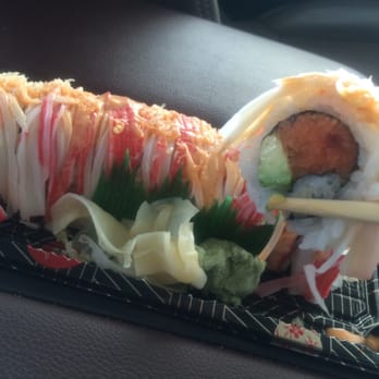 Fuji Sushi - Amazing Sakura Roll to go! - Sushi Bars Near Me - Midland, Michigan