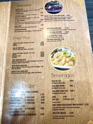 Menu photo 3 Amazing Thai Restaurant North Las Vegas, NV