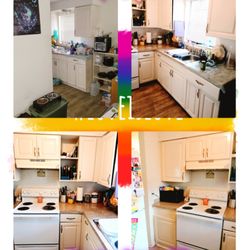 Heavenly Blessed cleaning service - Kitchen cleaning before and after!!!Heavenly Blessed Cleaning Services 06/20/2022