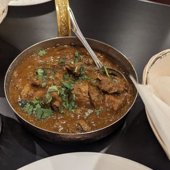 Mayuri Indian Restaurant - Goat curry mild (slight kick to it) - Indian Near Me - Herndon, Virginia Mayuri Indian Restaurant - Goat curry mild (slight kick to it) - Indian Near Me - Herndon, Virginia