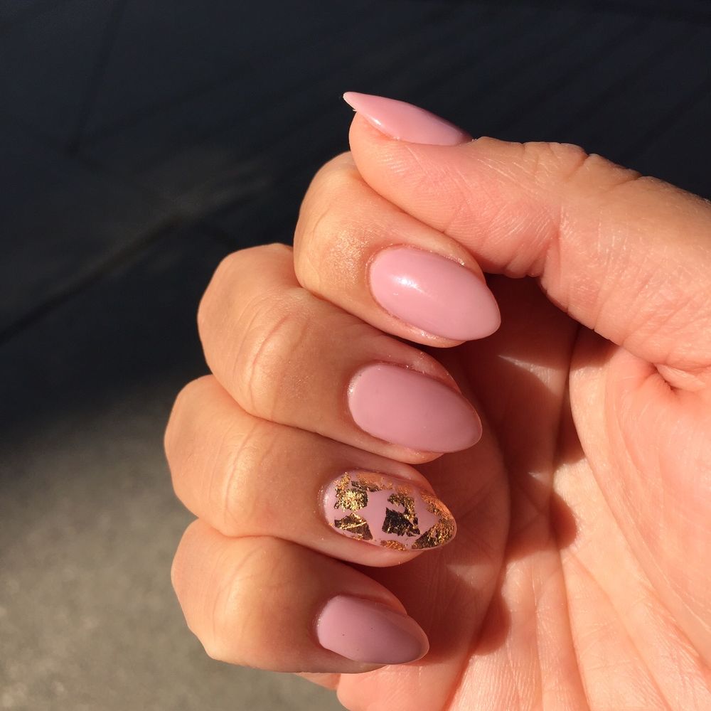 Bling Nail Studio - With accent foil - Nail Salons Near Me - Vancouver, British Columbia