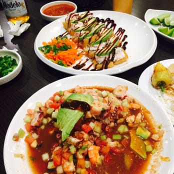 Culichi Town - Vip tostada had shrimp octopus avocado and more - Mexican Near Me - Bell, California