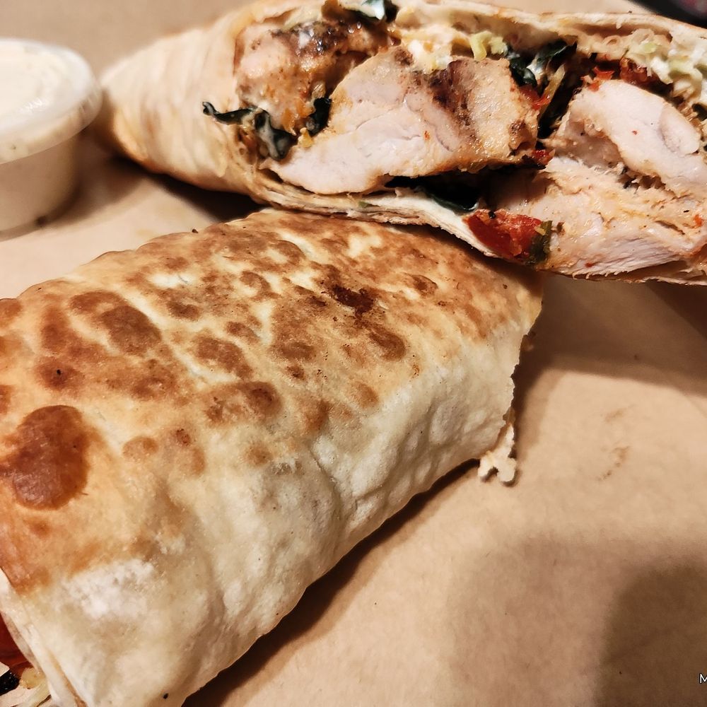 Neighborly - Chicken wrap - Mediterranean Near Me - Thousand Oaks, California Neighborly - Chicken wrap - Mediterranean Near Me - Thousand Oaks, California