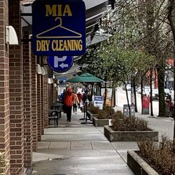 Mia Dry-Cleaning & Alterations - Exterior signage.