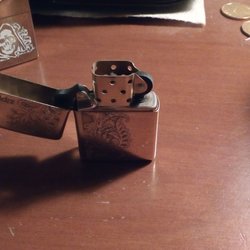Rock Bazar - Golden zippo