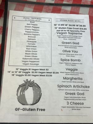 Menu photo 2 Santina’s Pizzeria Las Vegas, NV