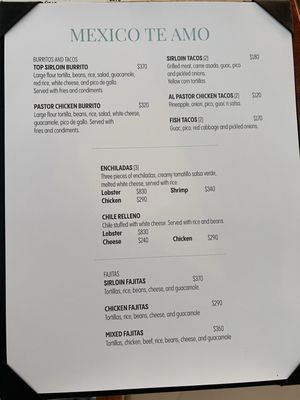 Menu photo 6 La Playa Los Barriles, BCS Menu photo 6 La Playa Los Barriles, BCS