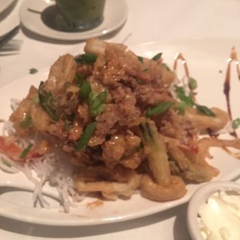 Chart House - Kimchi Calamari delicious - Seafood Near Me - Weehawken, New Jersey