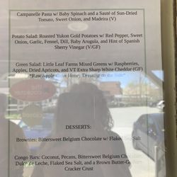 The Cookster - Menu page 2-check out the desserts