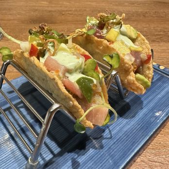 Akira Sushi - Crispy tuna taco View 2 of 2 - Japanese Near Me - Citrus Heights, California Akira Sushi - Crispy tuna taco View 2 of 2 - Japanese Near Me - Citrus Heights, California