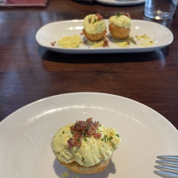 Nick's On 2nd - Bacon Deviled Eggs - New American Near Me - Long Beach, California Nick's On 2nd - Bacon Deviled Eggs - New American Near Me - Long Beach, California