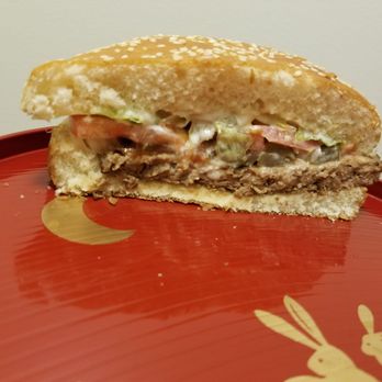 Burger King - Inside of the Impossible Whopper... similar to a regular Whopper! - Fast Food Near Me - Kaneohe, Hawaii Burger King - Inside of the Impossible Whopper... similar to a regular Whopper! - Fast Food Near Me - Kaneohe, Hawaii