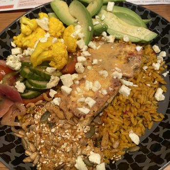 Nando's Peri-Peri - Rainbow Vegetarian Bowl - Portuguese Near Me - Springfield, Virginia
