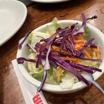 Benihana - Pittsburgh - Salad with ginger dressing. - Sushi Bars Near Me - Pittsburgh, Pennsylvania Benihana - Pittsburgh - Salad with ginger dressing. - Sushi Bars Near Me - Pittsburgh, Pennsylvania