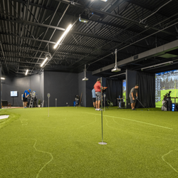 24 Golf - Our 900 sqft chipping & Putting green with Puttview is a gamechanger!